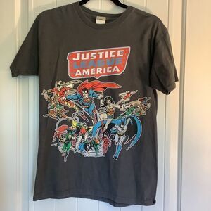 DC Comics Justice League‎ America JLA Tshirt